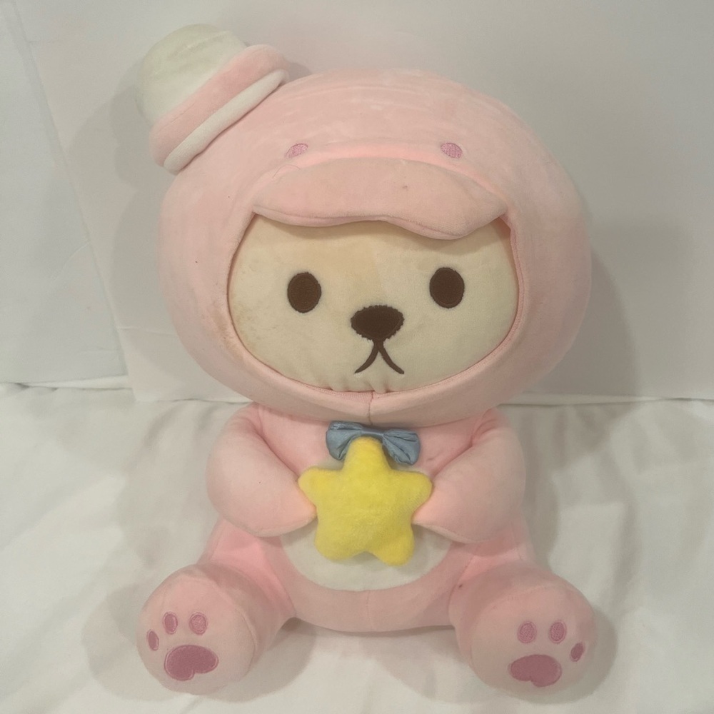 Kawaii Quite Bear Shizukana Umi no kuma star sailor pink stuffed animal - Picture 3 of 10